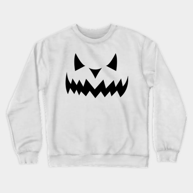 Halloween pumpkin Crewneck Sweatshirt by Dog and cat lover